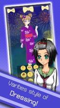 Anime School Girls Dress Up Games截图3