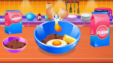 Chocolate Lava Cake Recipe  Cooking Game for Kids截图4