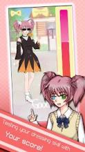 Anime School Girls Dress Up Games截图4