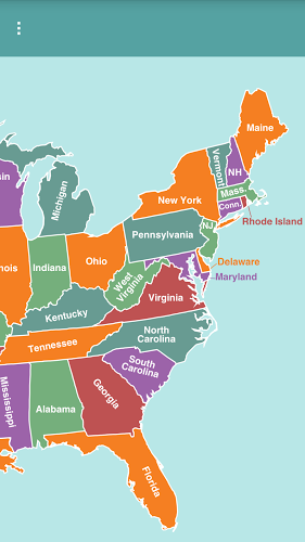 USA Map Puzzle截图3