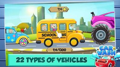 Naughty Cars Washing  Kids Game截图4