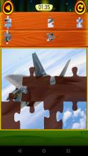 Kids Transport Jigsaw Puzzle Cars, Planes, Boats截图2