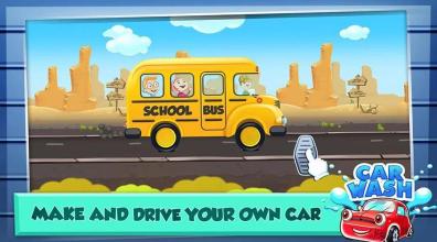 Naughty Cars Washing  Kids Game截图1