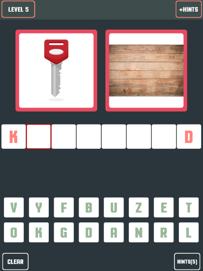 Picture puzzle - word game截图4