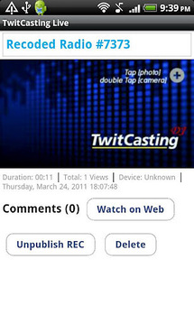 TwitCasting Live - (Free)截图