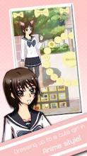 Anime School Girls Dress Up Games截图5