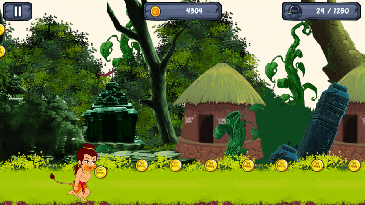 Chhota Hanuman Lanka Run Game截图2