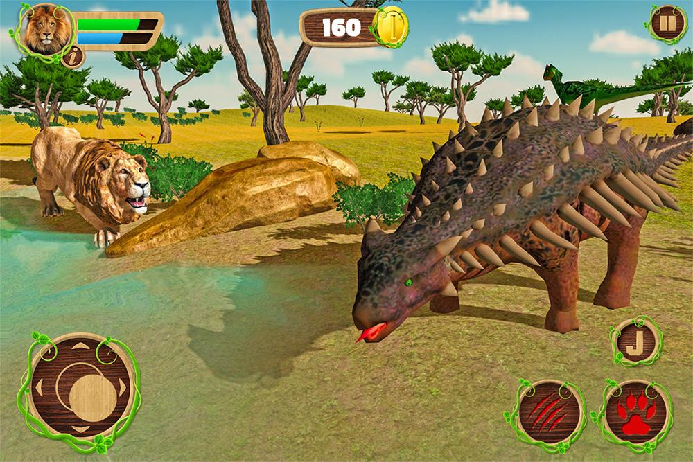 Ultimate Lion vs Dinosaur: Wild Adventure截图3