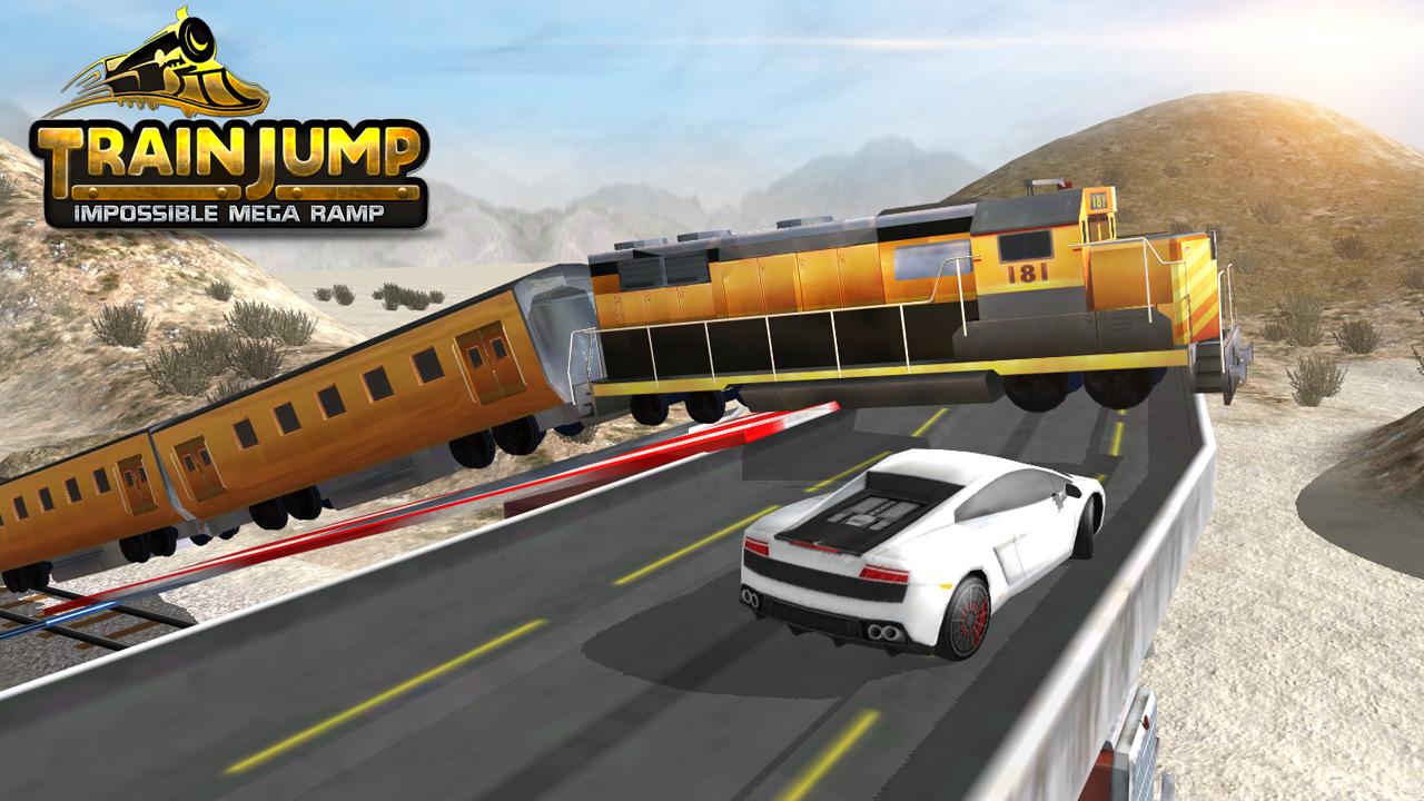 Train Jump Impossible Mega Ramp截图2