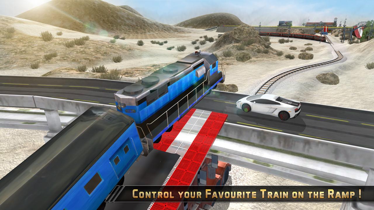 Train Jump Impossible Mega Ramp截图1