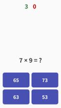 Multiplication table - learn easily截图3