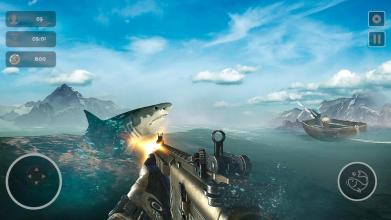 Whale Shark Attack Games  FPS Sniper Shooter 2019截图2