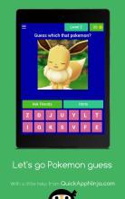 Let's go Pokemon guess截图4