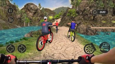 Offroad Mountain Bicycle Rider Hill Climbing Games截图1