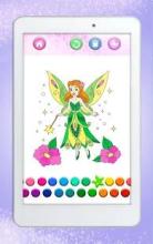 Fairy Coloring Pages截图1