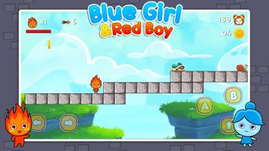 Blue girl and Red Boy Adventure截图2