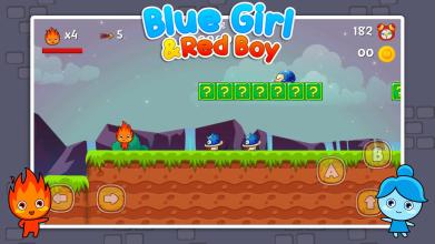 Blue girl and Red Boy Adventure截图5