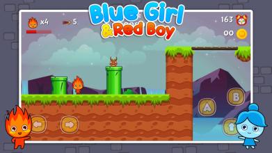 Blue girl and Red Boy Adventure截图4
