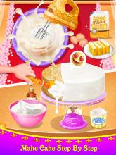 Royal Wedding Cake  Sweet Desserts Maker截图4