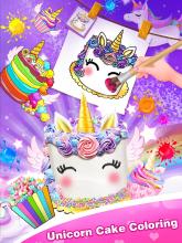 Unicorn Food Coloring Book  The Trendy World截图3