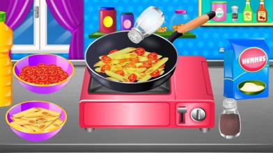 Hummus Pasta Recipe Cooking game for kids截图2