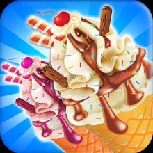 Ice Cream Cone Maker Frozen DessertCooking games截图3