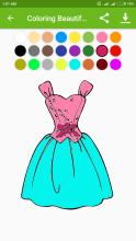 Coloring Beautiful Princess Dress截图5