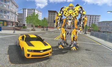 Robot Car Transport Transform Truck Game Simulator截图2