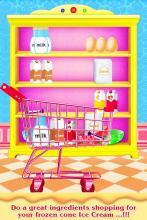 Ice Cream Cone Maker Frozen DessertCooking games截图4