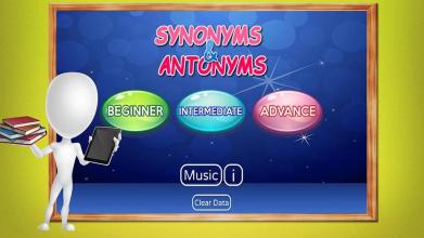 Synonyms and Antonyms Test截图4