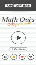 Minute Math  Maths Quiz截图2