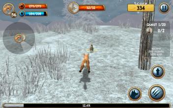 Wild Fox Sim 3D截图1