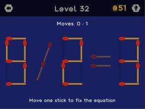 Math Sticks  Puzzle Game截图1