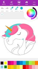 Unicorn Coloring Book 2019截图3