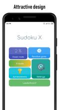 Sudoku X Puzzle game截图4