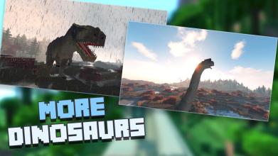 Pixel Dino World Maps for MCPE截图4