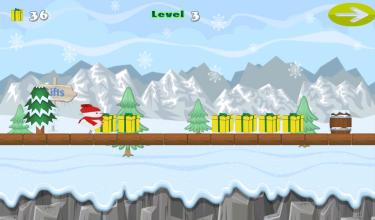 Hopping Snowmansnow game截图2