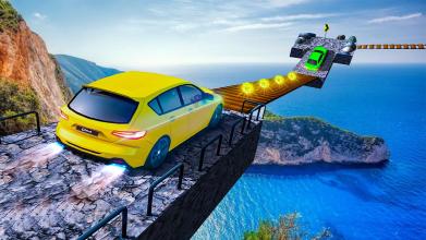 Impossible Car Stunt driving Simulator 2019截图5