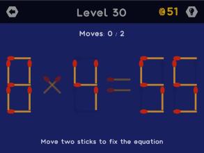 Math Sticks  Puzzle Game截图2