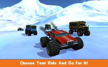 Monster Trucks X Mega Bus Race截图1