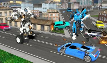 Grand Robot Car BattleUSA Robot Super Car截图4