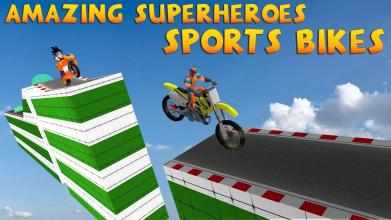 SuperHero Cheeky bike racing截图2