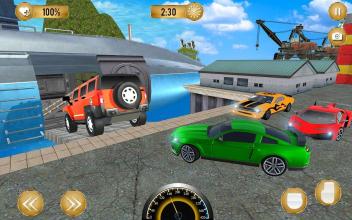 Underwater Car Transport Submarine Driving Games截图5