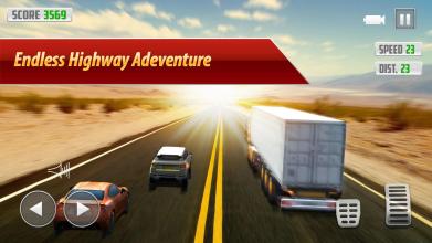 Racing Highway Extreme Traffic Road Simulator截图1