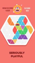 Trigon 1010 Triangle Block Puzzle Game截图3