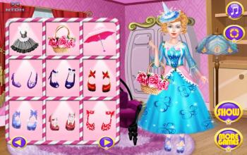 Princess Annen Lolita Fashion  dress up games截图2