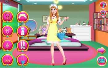 Princess Annan College  Dress up games for girls截图2