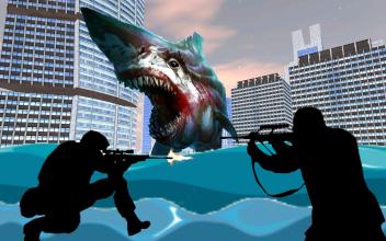 Shark City Attack  Shark Attack Games截图3