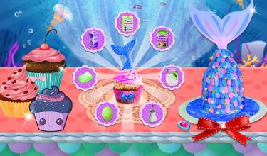 Mermaid Princess Birthday Cake Fun Cooking截图4