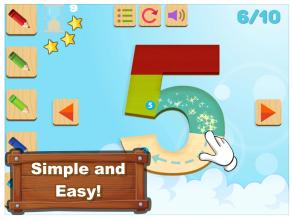 ABC School Train; Learn Letter and Numbers截图3